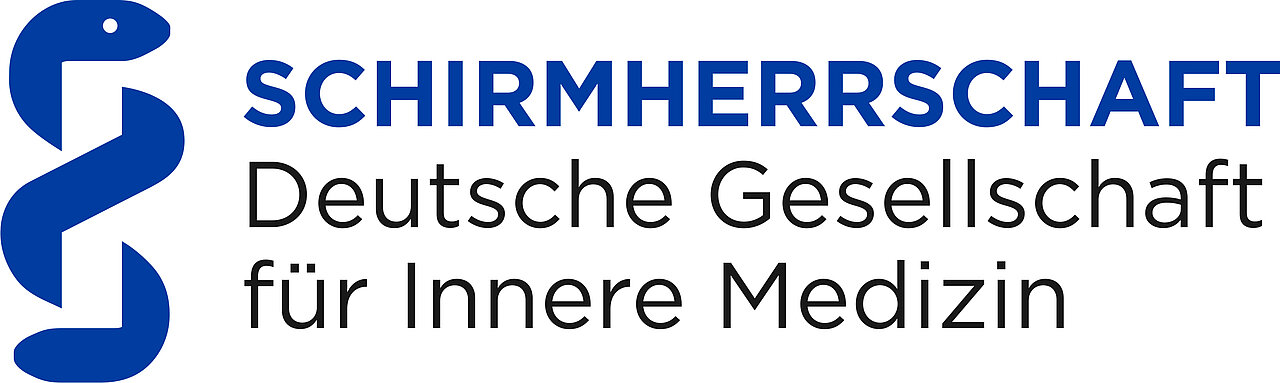 Logo der Schirmherrschaft der DGIM